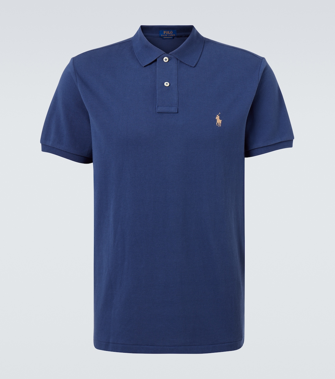

Хлопковая пике-поло Polo Ralph Lauren, Rustic Navy/C8640