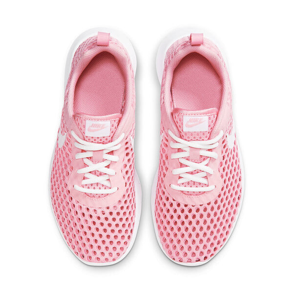 Кроссовки tanjun shoes розовые Nike, белый — фото 4
