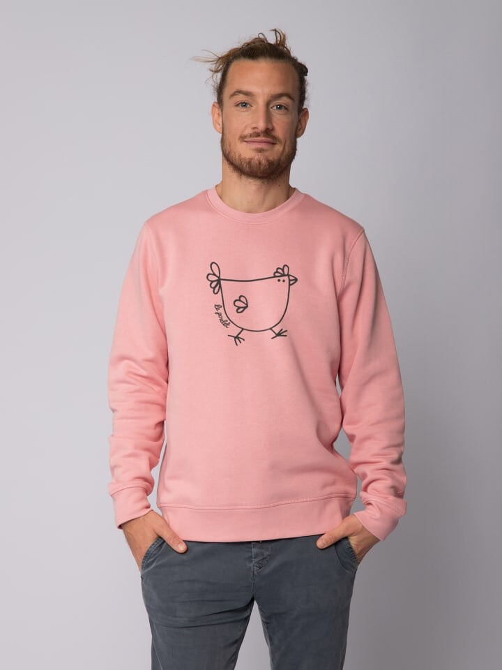 

Толстовка wat Apparel Le poulet das Huhn, цвет canyon pink