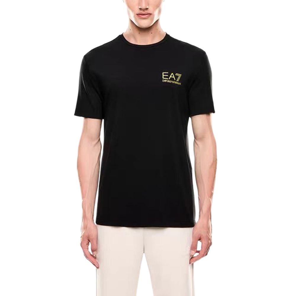 

Футболка с принтом логотипа Ea7 EMPORIO ARMANI, черный