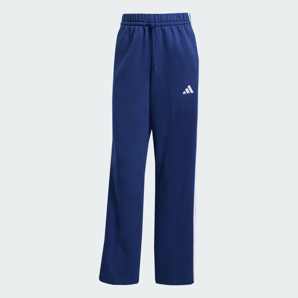 

Спортивные брюки Adidas Essentials 3-Stripes Open-Hem Fleece, темно-синий/белый