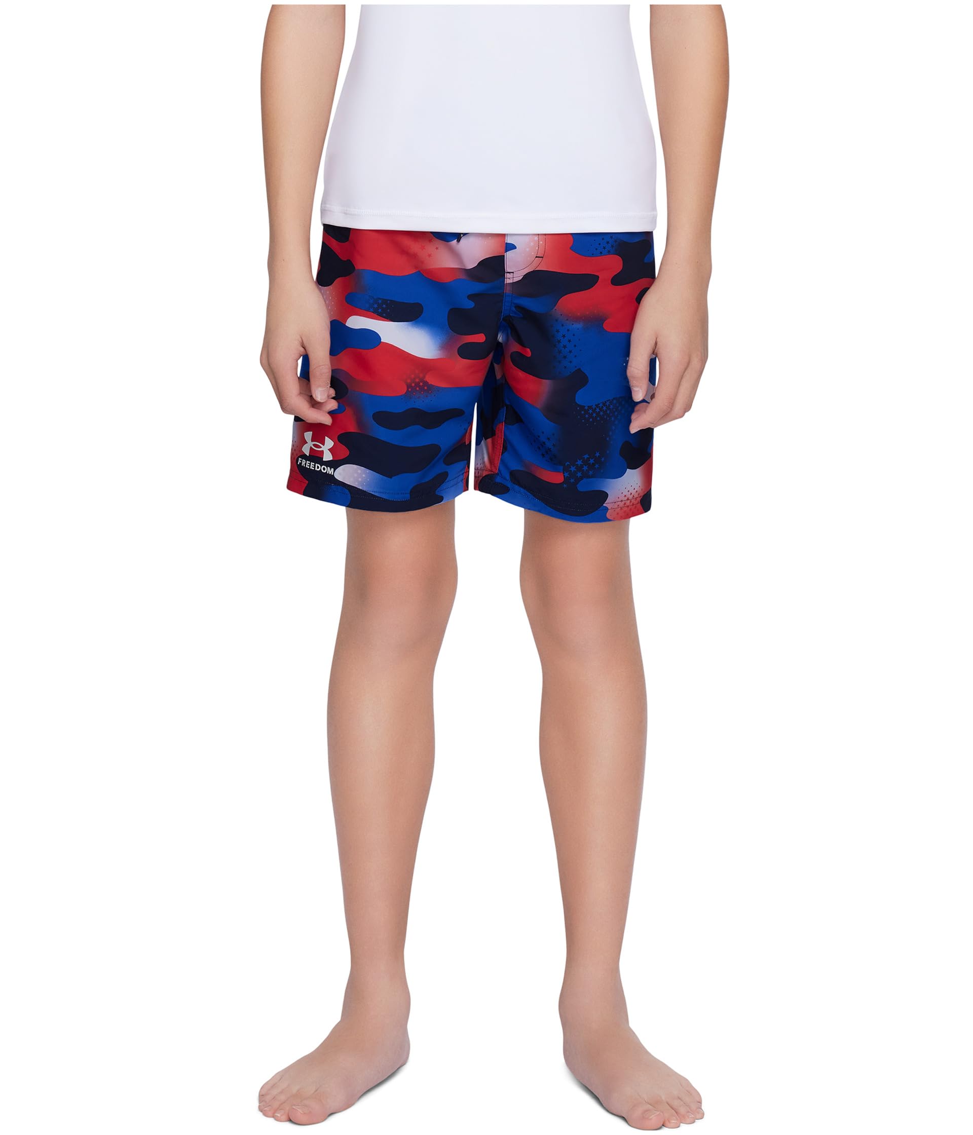 

Шорты Under Armour Kids Usa Street Camo Volley, цвет Midnight Navy