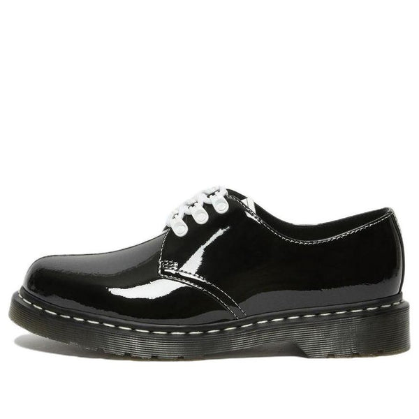 

Кроссовки 1461 tokyo patent leather oxford 'black' Dr. Martens, черный