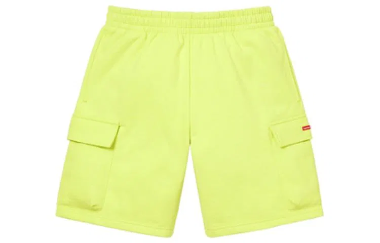 Шорты карго свободные Supreme Small Box Baggy Cargo Sweatshort зеленые