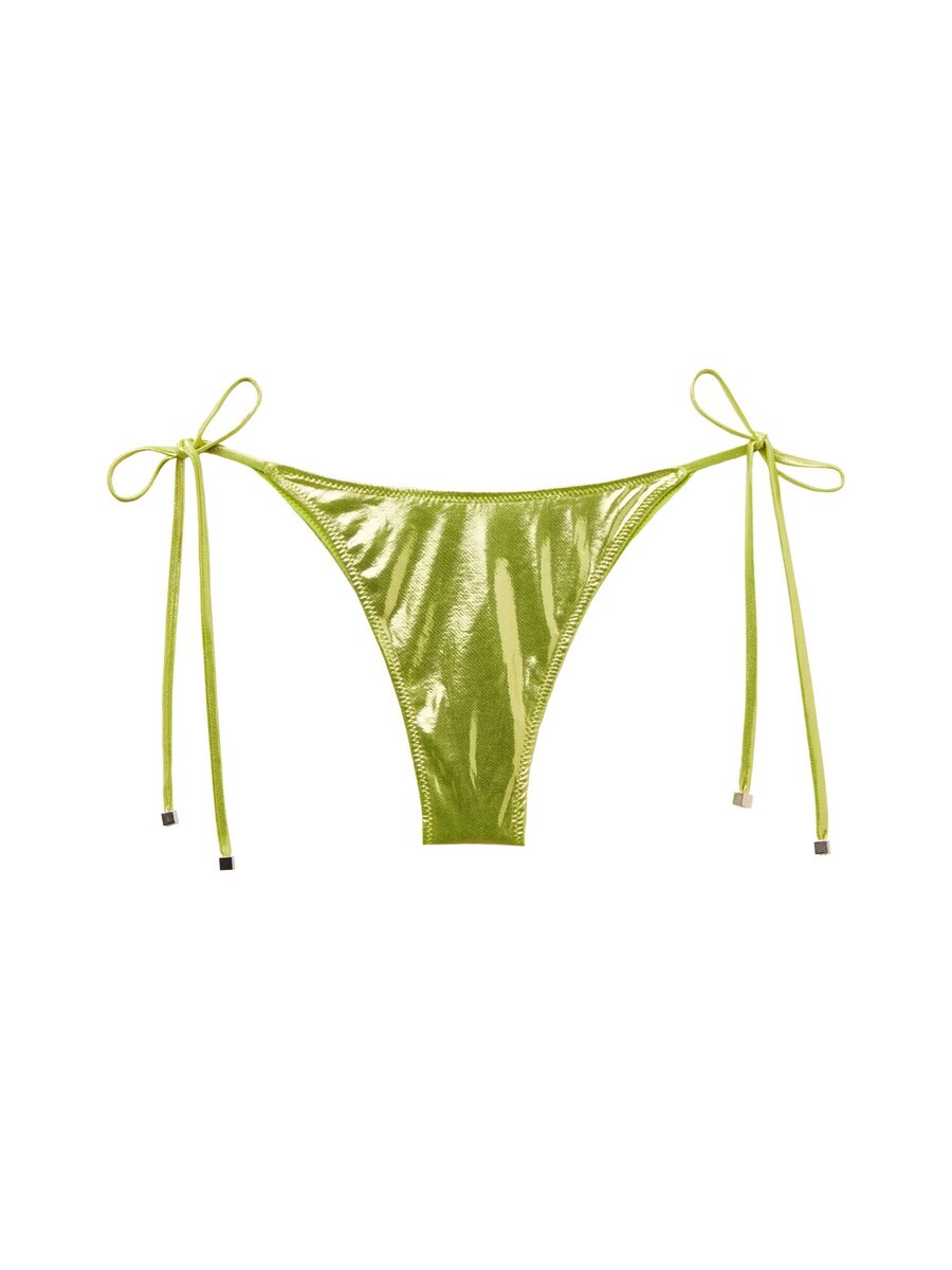 

Низ бикини CALZEDONIA Bikini Bottoms METALLIC SKIN, цвет Lime