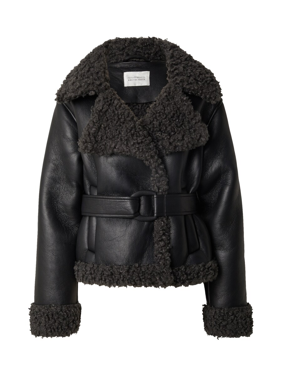 

Кожаная куртка Guido Maria Kretschmer Women Between-Season Jacket Alexis, черный