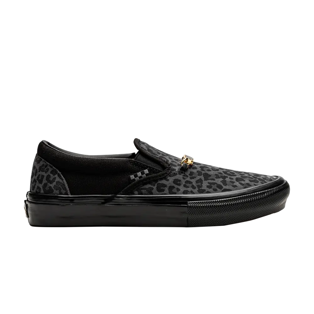 Слипоны Cher Strauberry x Skate Vans, черный
