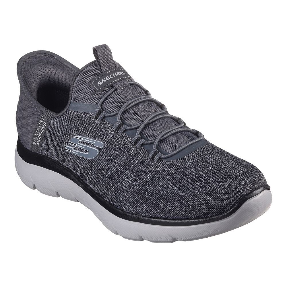 

Мужская обувь Skechers Hands Free Slip-ins Summits Key Pace, цвет Charcoal Black