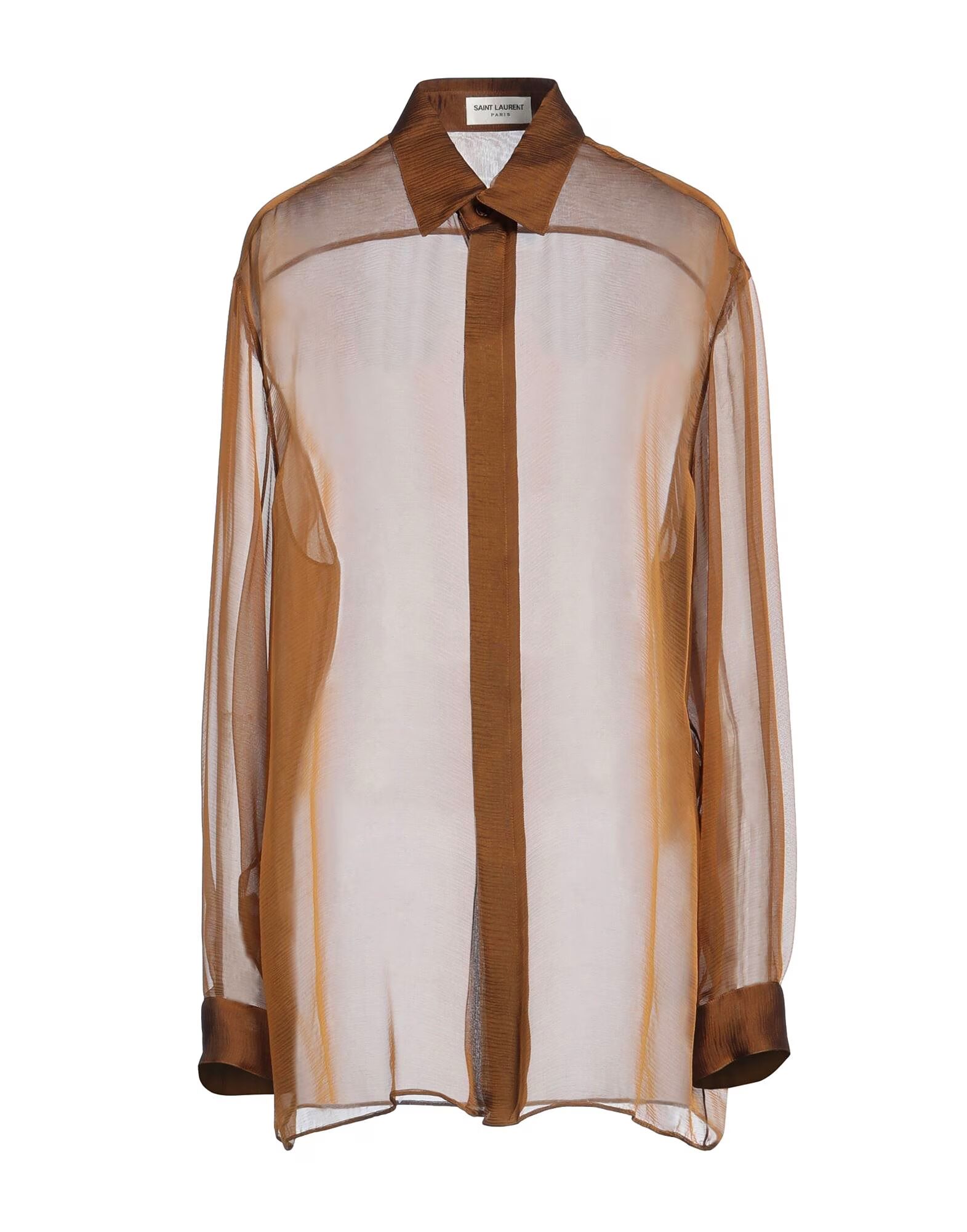 

Рубашка Saint Laurent, коричневый