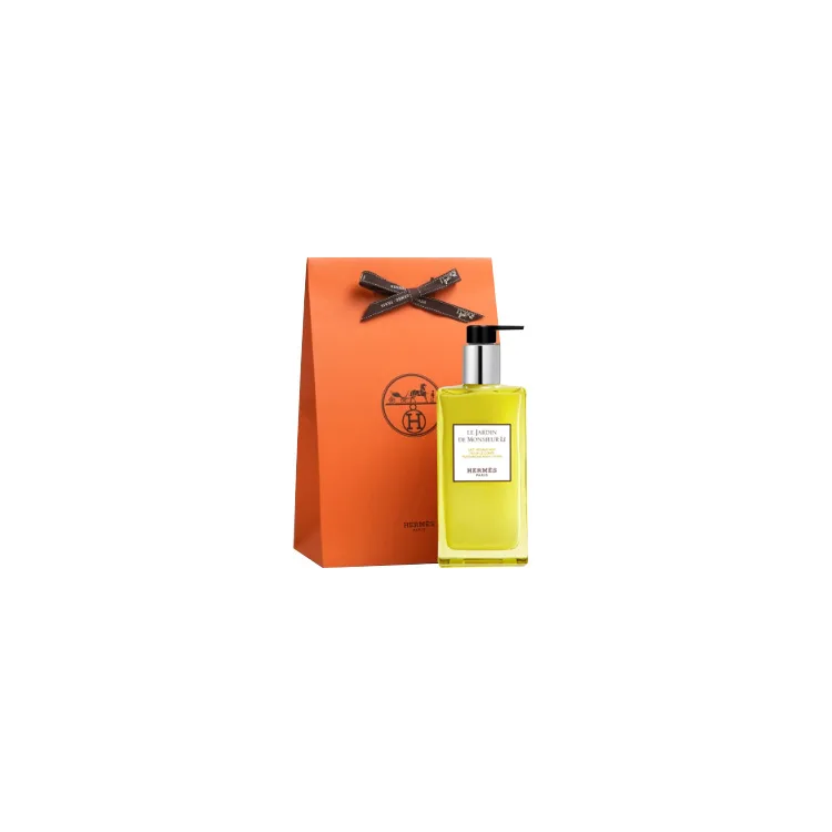 HERMES Увлажняющий лосьон для тела Lagoon Garden, 200 мл, Mr. Li's Garden/200ml/Shopping Bag