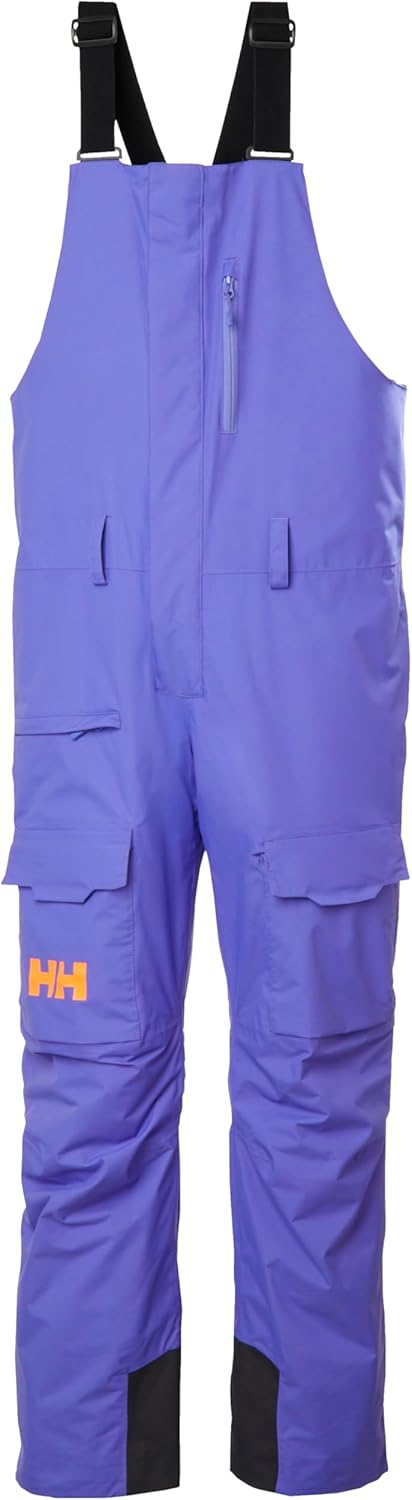 

Брюки для катания на лыжах Helly-Hansen Sogn Bib Cargo - мужские, водонепроницаемые, утепленные, с регулируемой посадкой и дышащей тканью Helly Hansen, 690 Ultra Violet