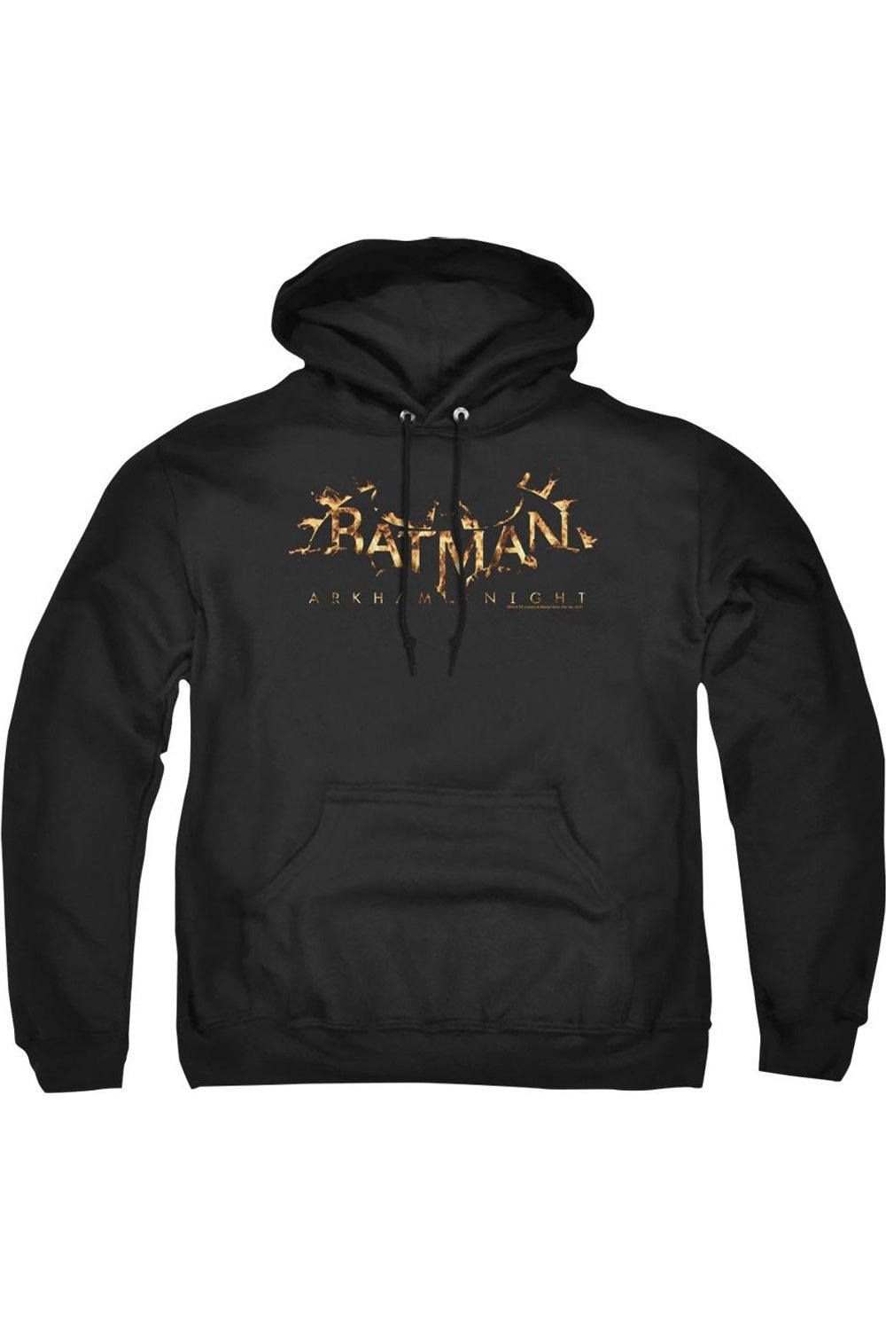

Толстовка с капюшоном Batman Arkham Knight Ak Flame Logo для взрослых Gildan, черный