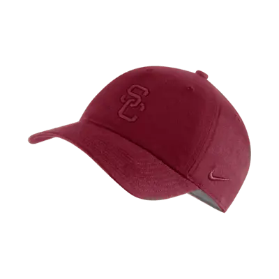 

Бейсболка Nike USC Heritage86 College Logo Cap, цвет Team Crimson