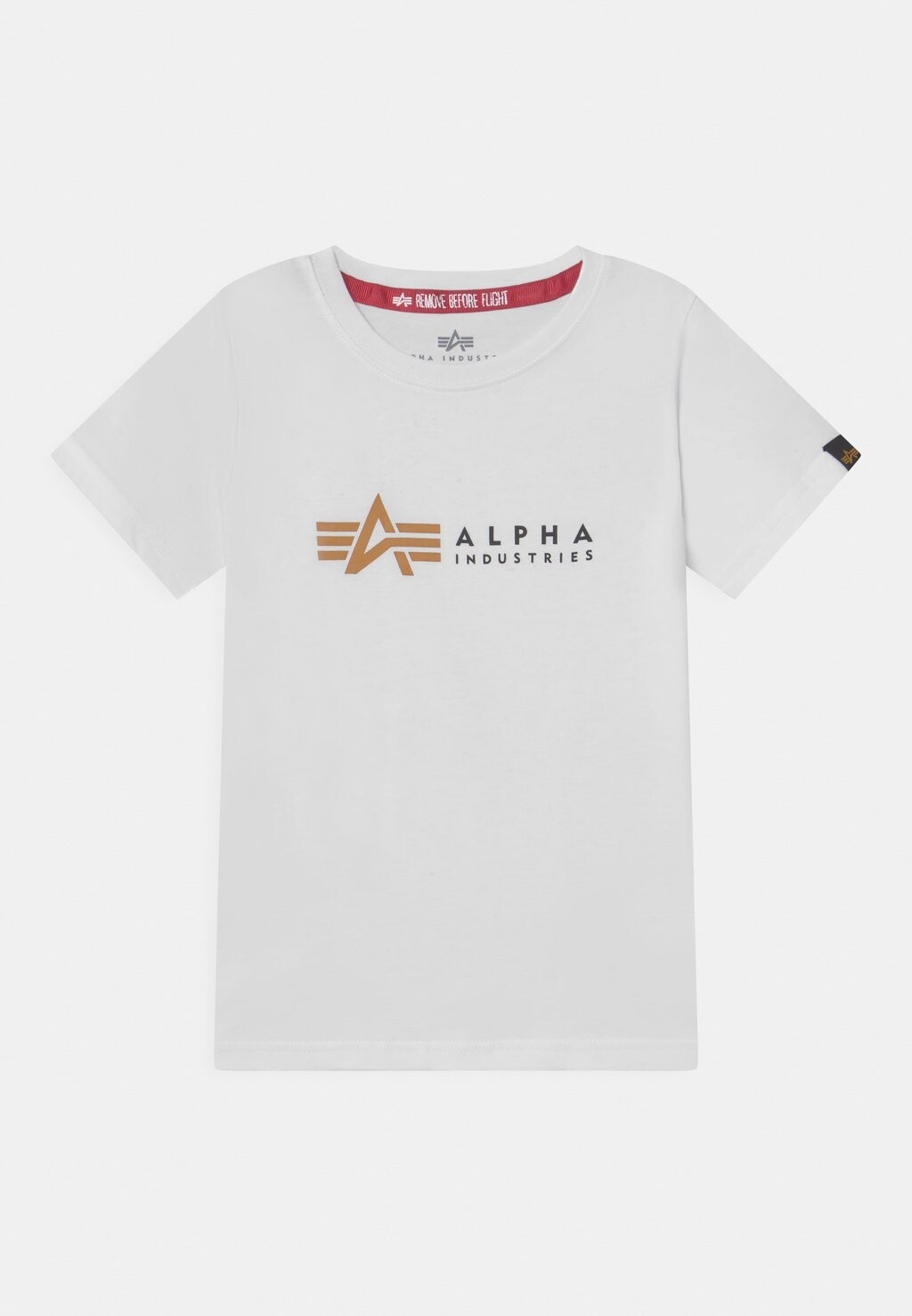 

Футболка с принтом LABEL KIDS TEENS UNISEX Alpha Industries, цвет white