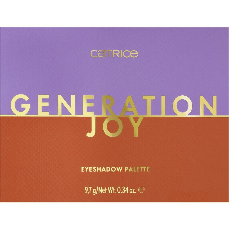 

Палетка теней для век GENERATION JOY C01 Show It Off Catrice, 9,7 g