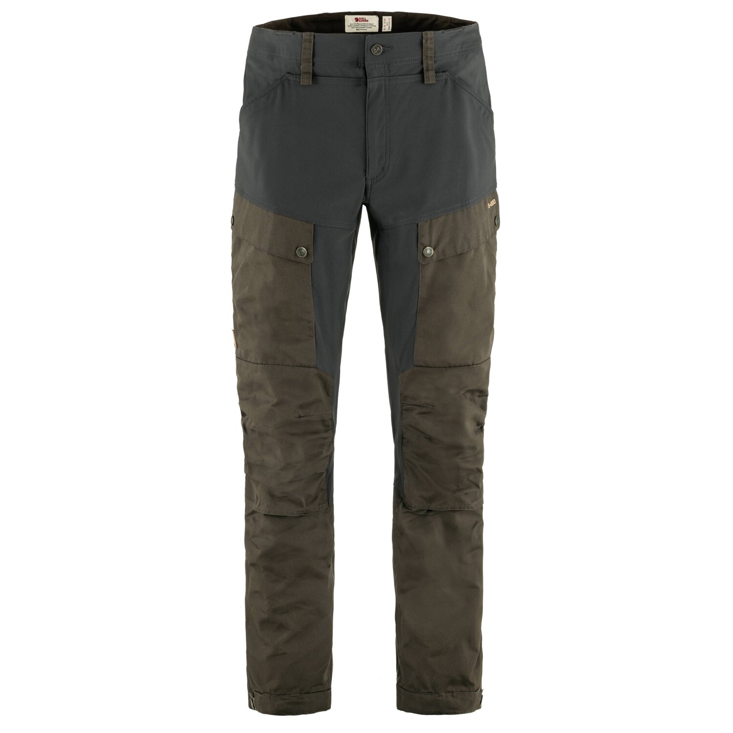 

Трекинговые брюки Fjällräven Keb Trousers, цвет Dark Olive/Dark Grey
