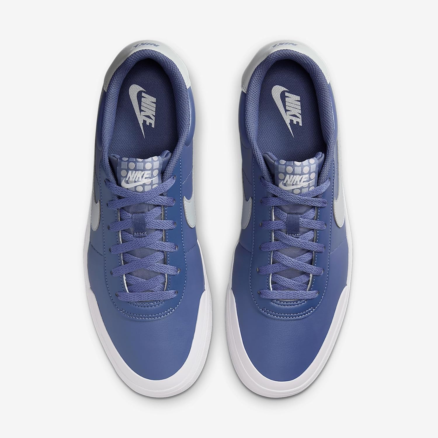 Nike Мужские кроссовки Court Shot, Diffused Blue/Pure Platinum/White — фото 4