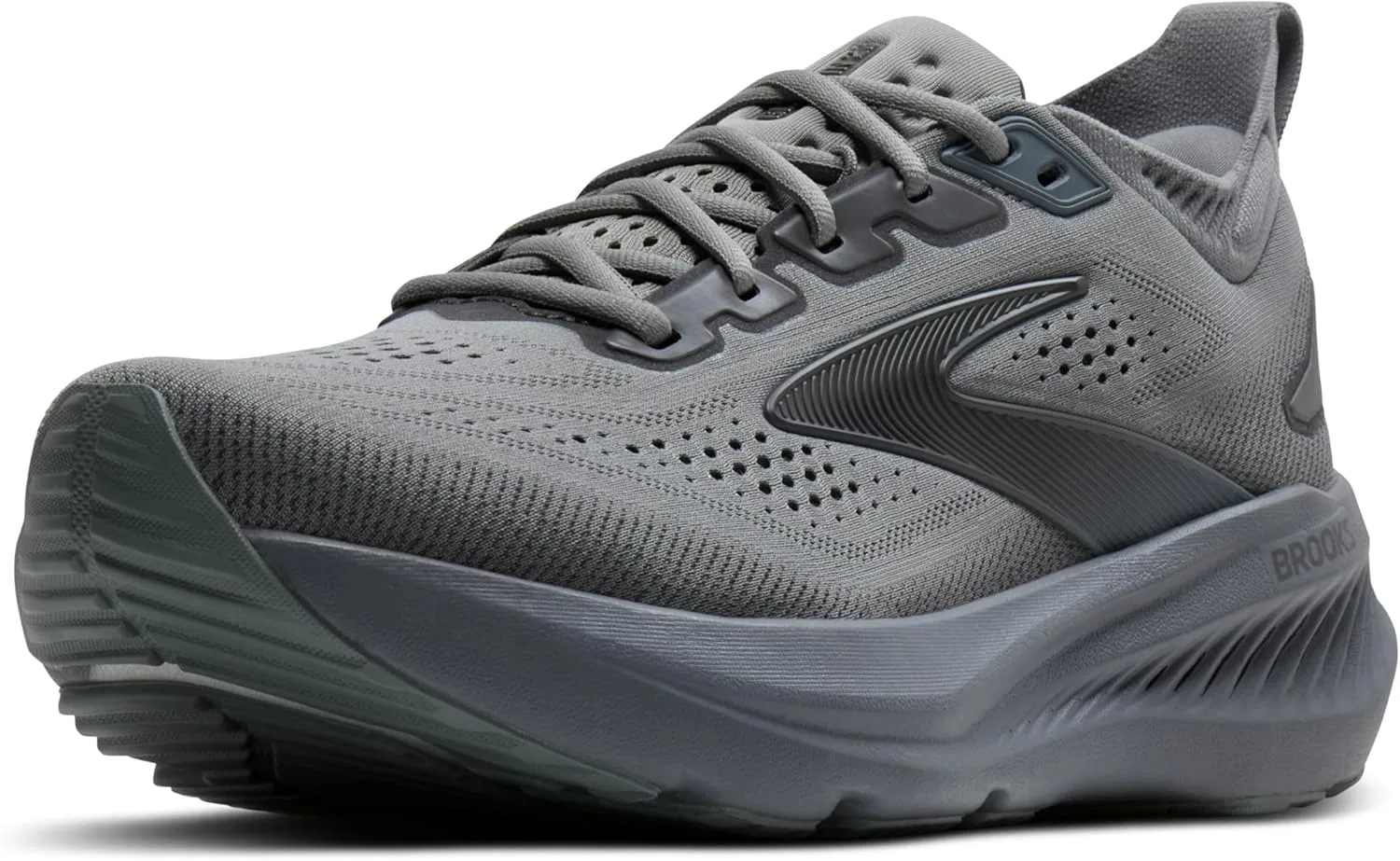 Мужские кроссовки Brooks Glycerin 23, Grey Blackened Pearl Black