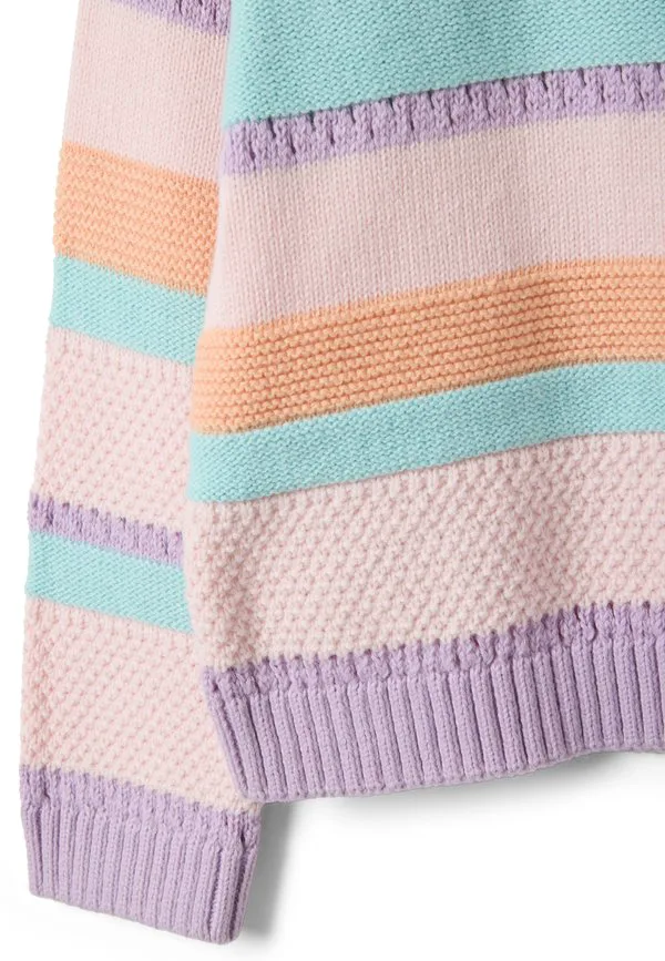 Джемпер в полоску стандартного кроя Ovs, Pink Purple — фото 4