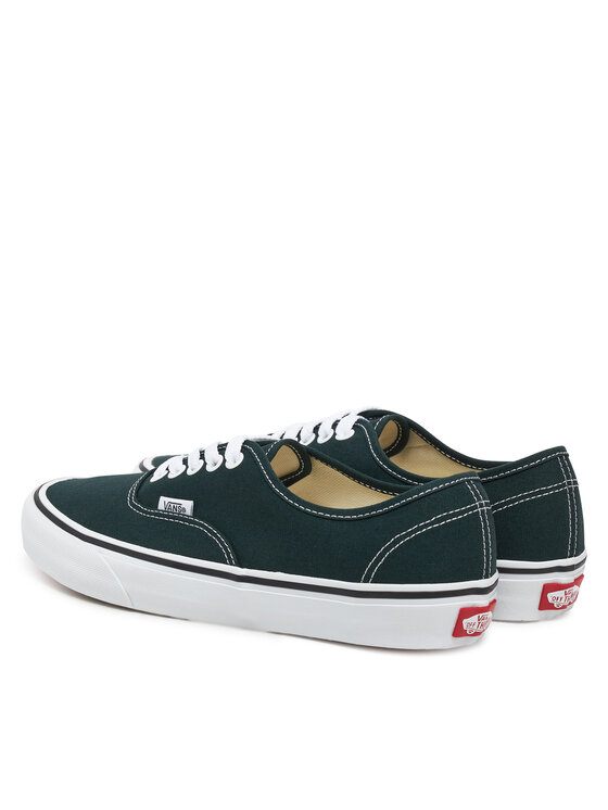 Тканевые кроссовки Authentic VN000D7YPRM1 Vans, зеленый — фото 3