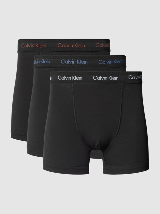

Трусы на эластичном поясе, в упаковке 3 шт Calvin Klein Underwear, черный