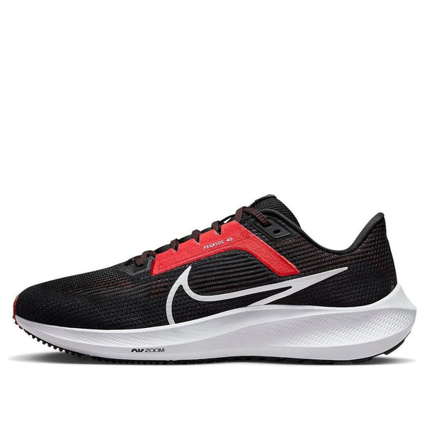 

Кроссовки air zoom pegasus 40 'black light crimson' Nike, черный