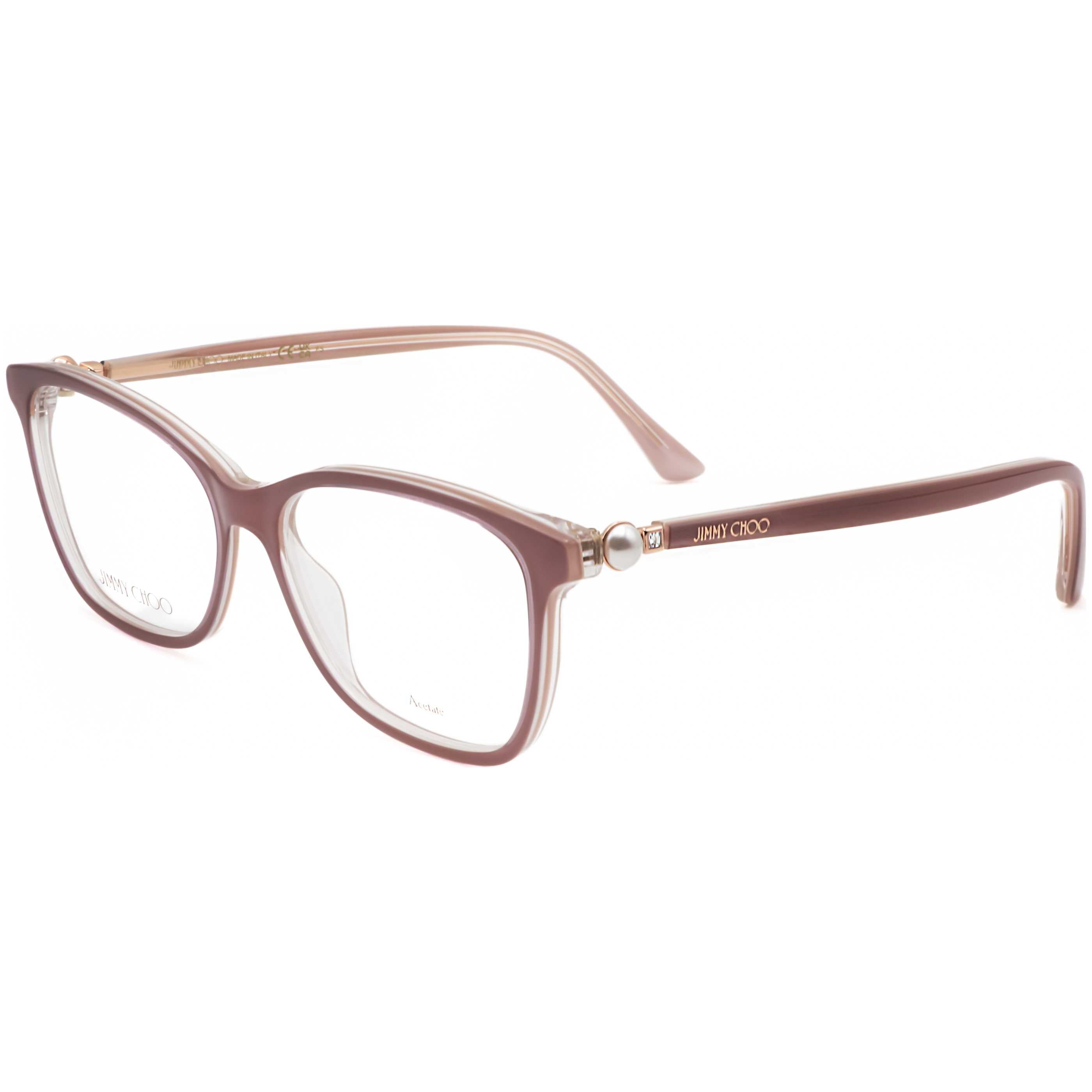 

Jimmy Choo Женские очки 53 мм, Pearled Nude