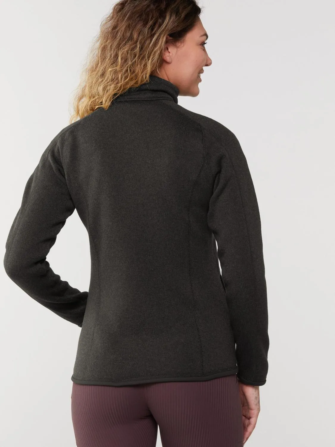 Утеплённая флисовая куртка Better Sweater Patagonia, Black — фото 3