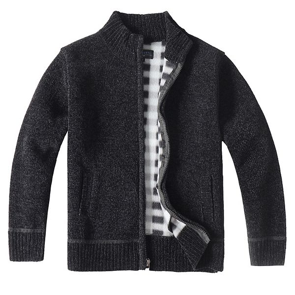 

Кардиган из кашемира с фланелевой подкладкой для мальчика Gioberti, Black