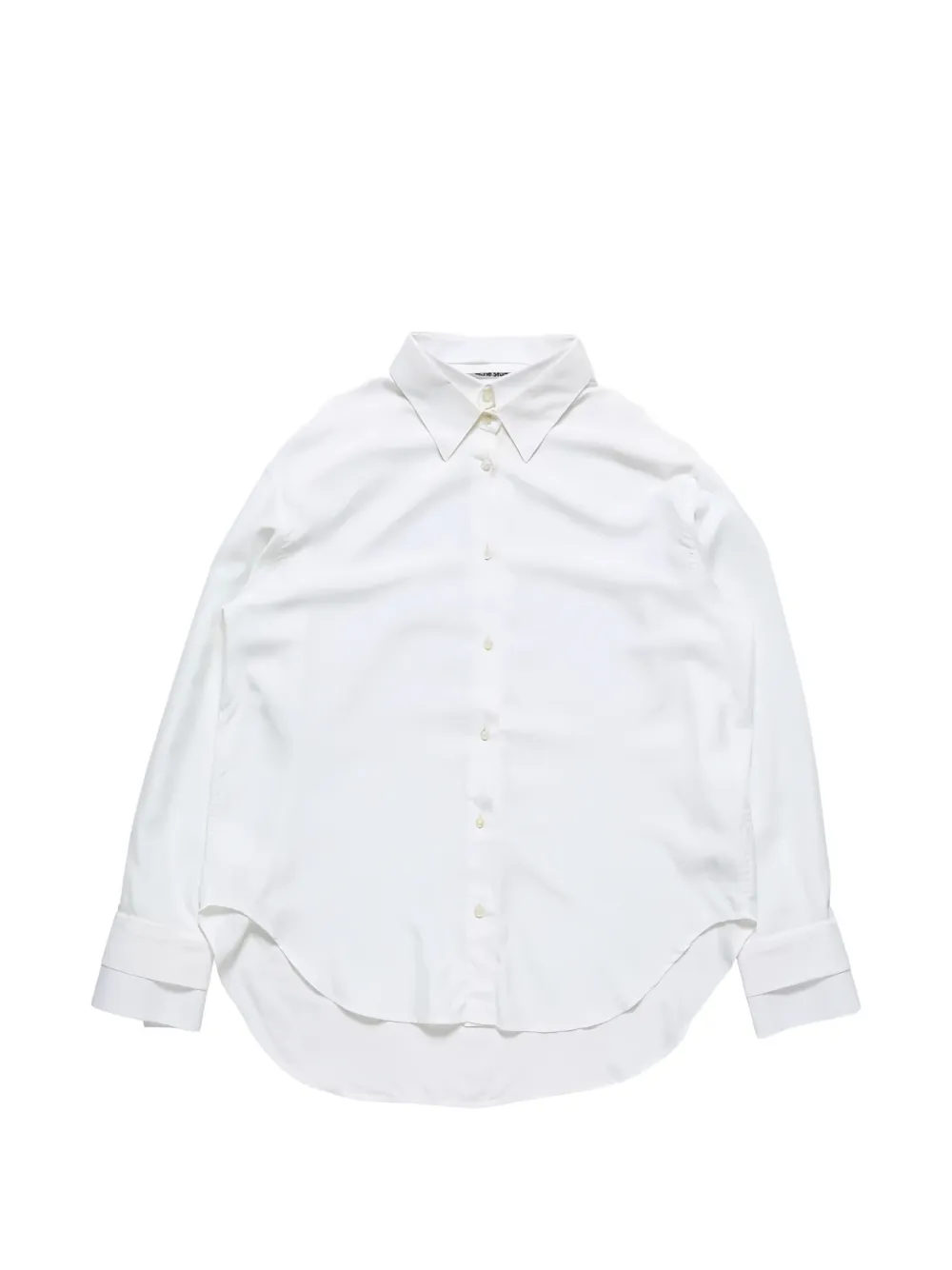 

Рубашка с многослойными манжетами Acne Studios, белый