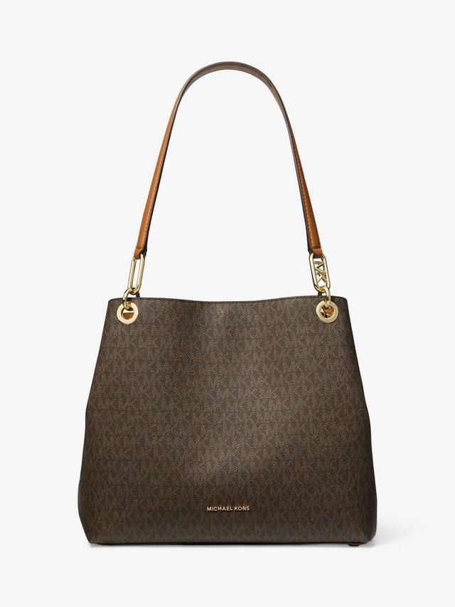 

Сумка-тоут с логотипом kensington Michael Kors, цвет Brown/Acorn