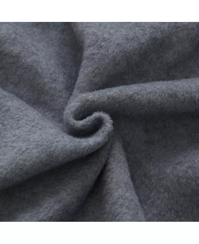 Детская утепленная куртка с капюшоном для мальчиков Baby Fleece Rokka&Rolla, серый — фото 3