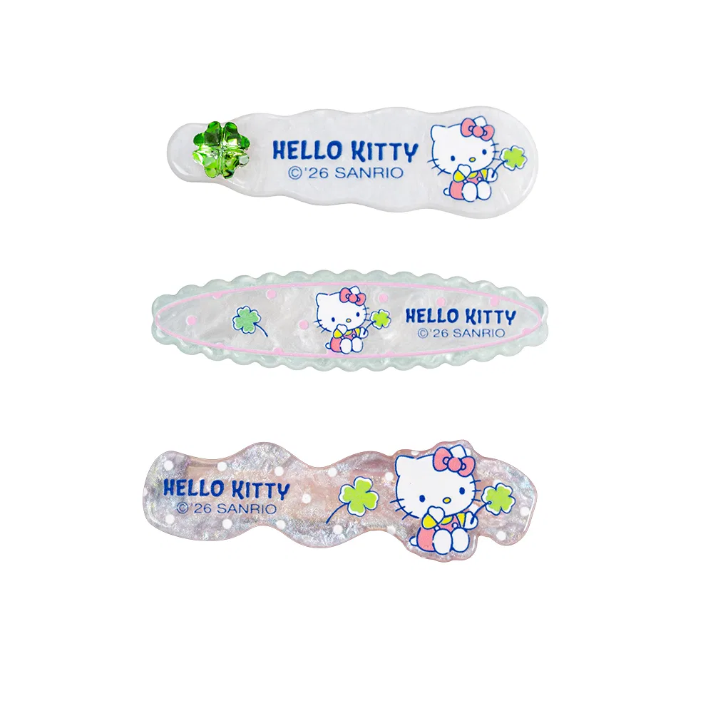 Заколки для волос Hello Kitty Sanrio акриловые — фото 2