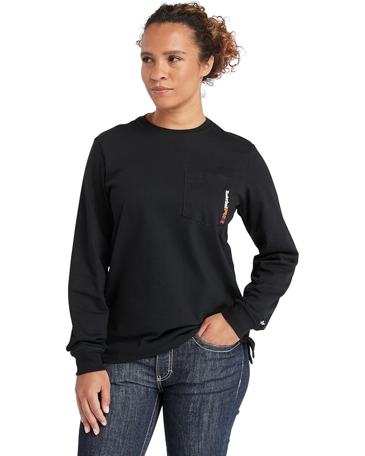 

Футболка Timberland PRO FR Cotton Core Pocket w/ Logo, черный