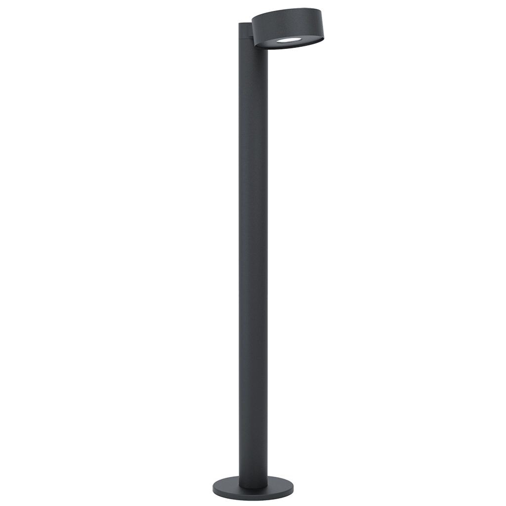 

Торшер светодиодный, IP44, металл, черный, H 82см etc-shop