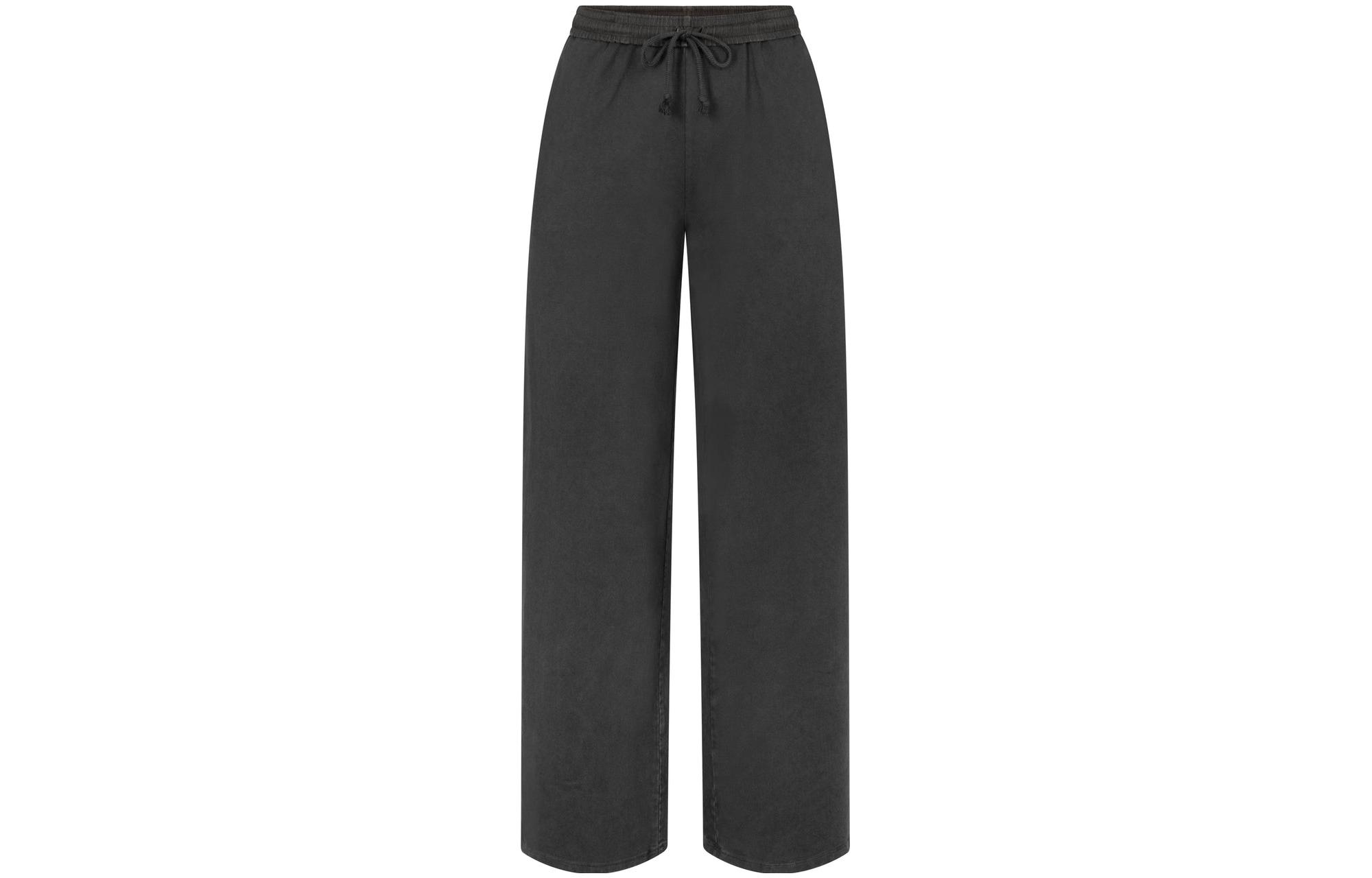 

Повседневные брюки SKIMS OUTDOOR JERSEY PANT для женщин, цвет вымытый оникс