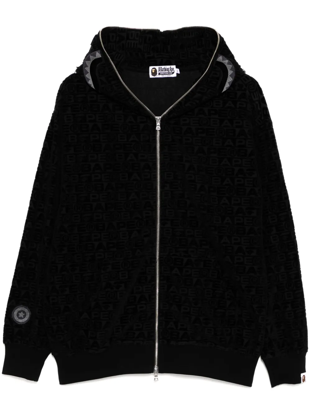 

Куртка с монограммой A BATHING APE, черный