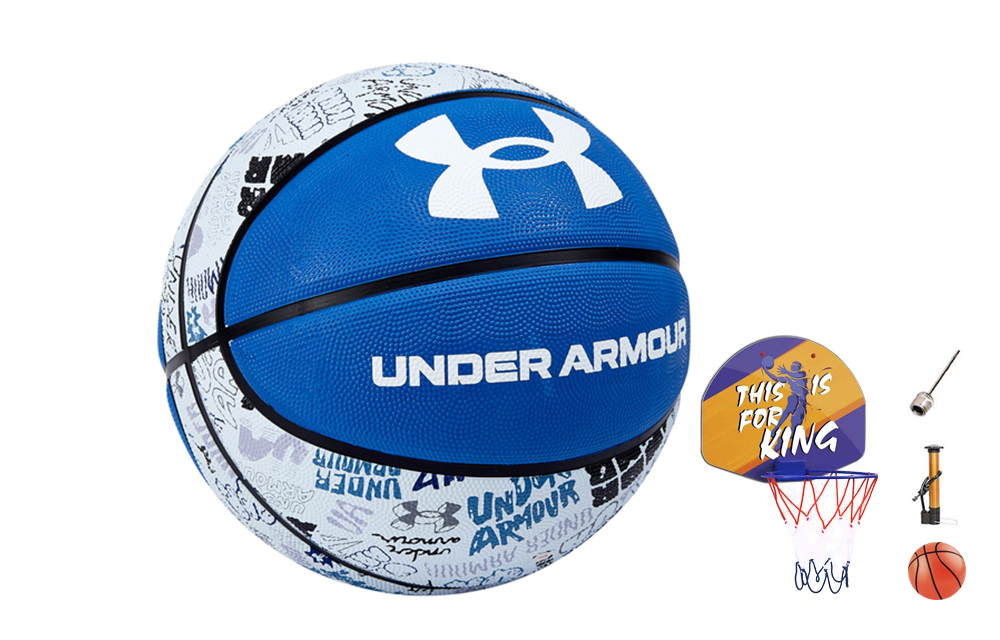 

Under Armour Граффити китайский резиновый баскетбольный мяч white blue размер 7 мяч для тренировок unisex
