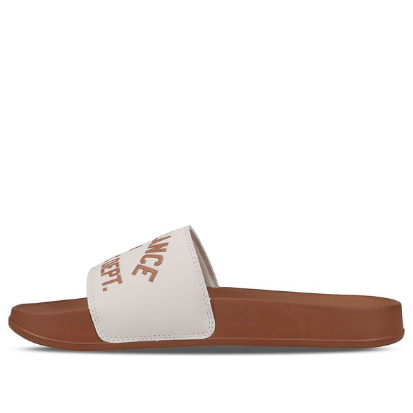 

Шлепки New Balance 200 slides, бежевый