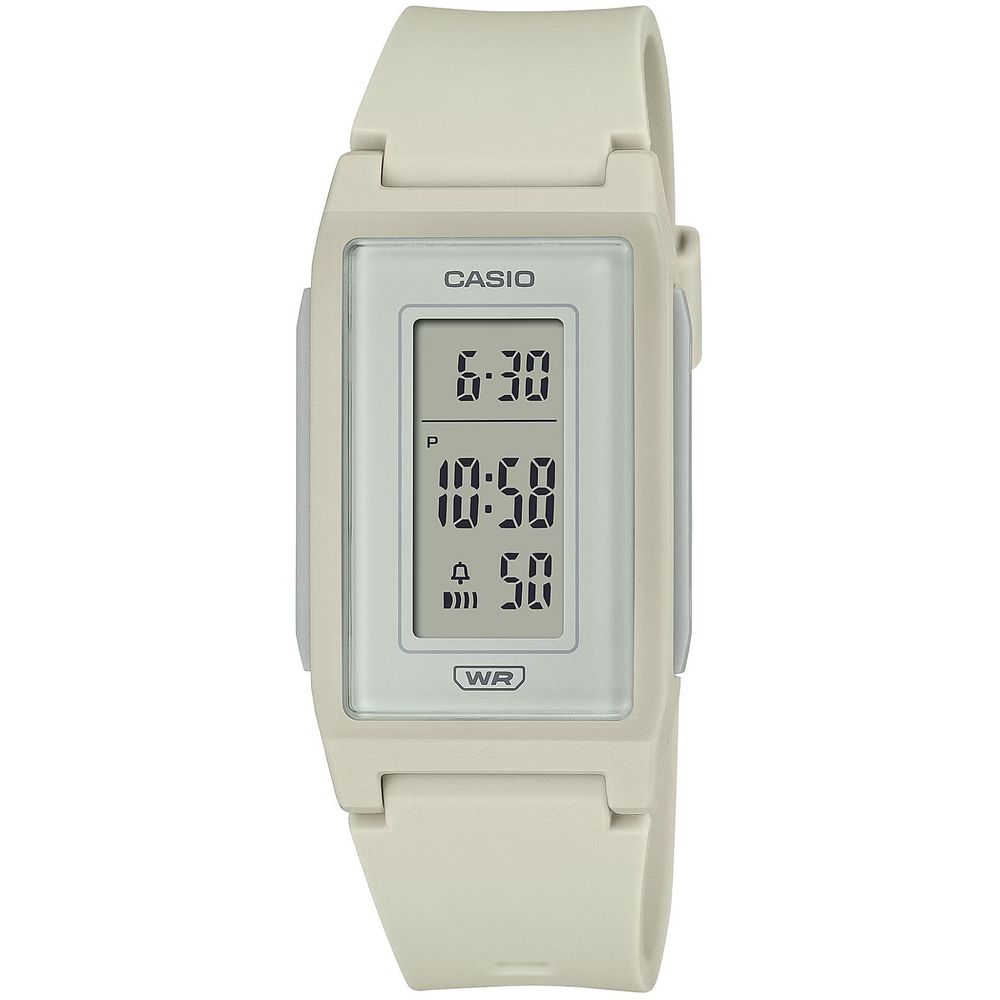 

Часы из белой смолы Casio