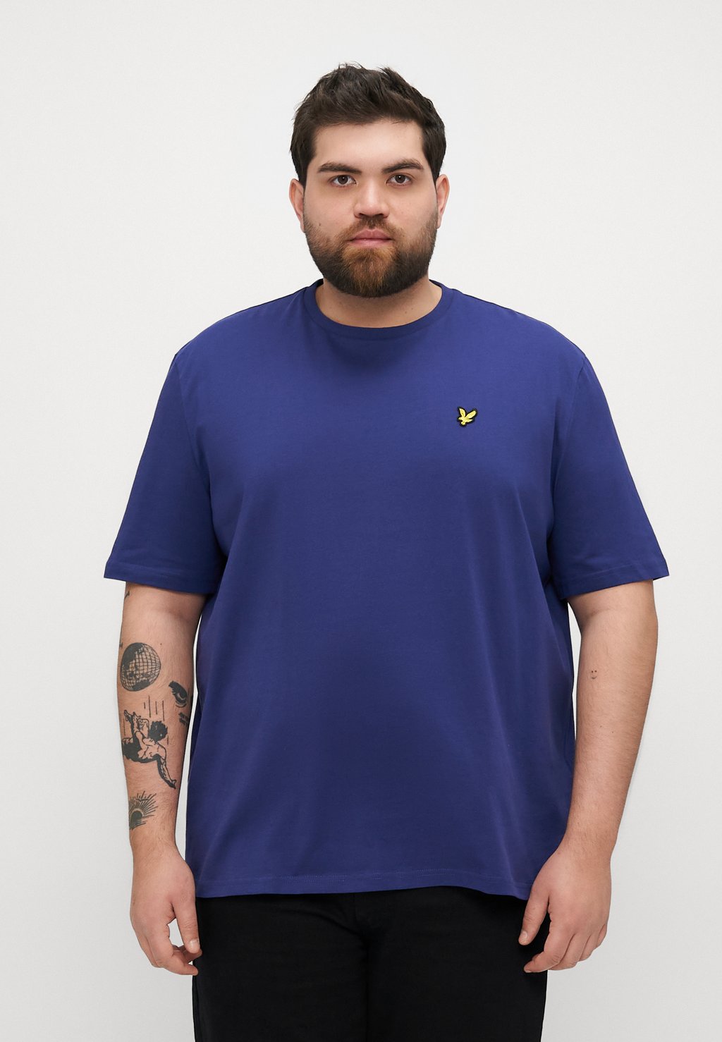 

Базовая футболка Lyle & Scott, темно-фиолетовый