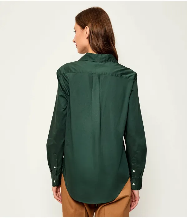 Рубашка Classic fit Polo Ralph Lauren, зеленый — фото 3
