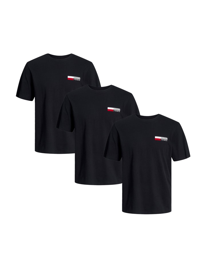 

Футболка Jack & Jones, цвет black/small print