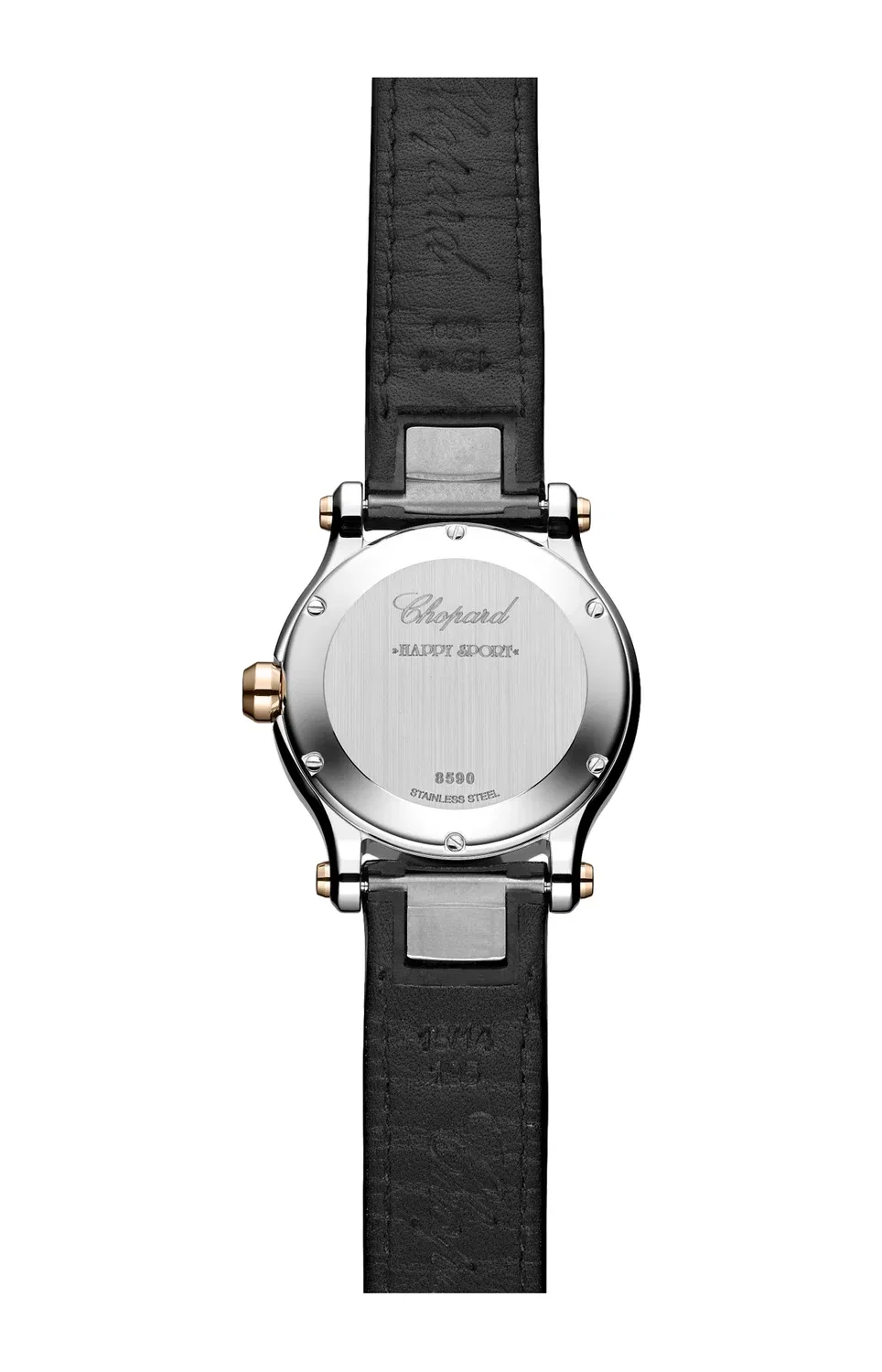 HAPPY SPORT 30 ММ, КВАРЦ, ЭТИЧНОЕ РОЗОВОЕ ЗОЛОТО, LUCENT STEEL, БРИЛЛИАНТЫ - 278590-6015 CHOPARD, серебряный — фото 2