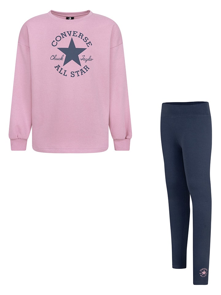 

Толстовка Converse, цвет lila/rosa