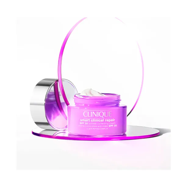 Сыворотка Clinique — Увлажняющий SPF 30 Smart Repair Spf-30 Wrinkle Correct Cream, 50 мл — фото 2