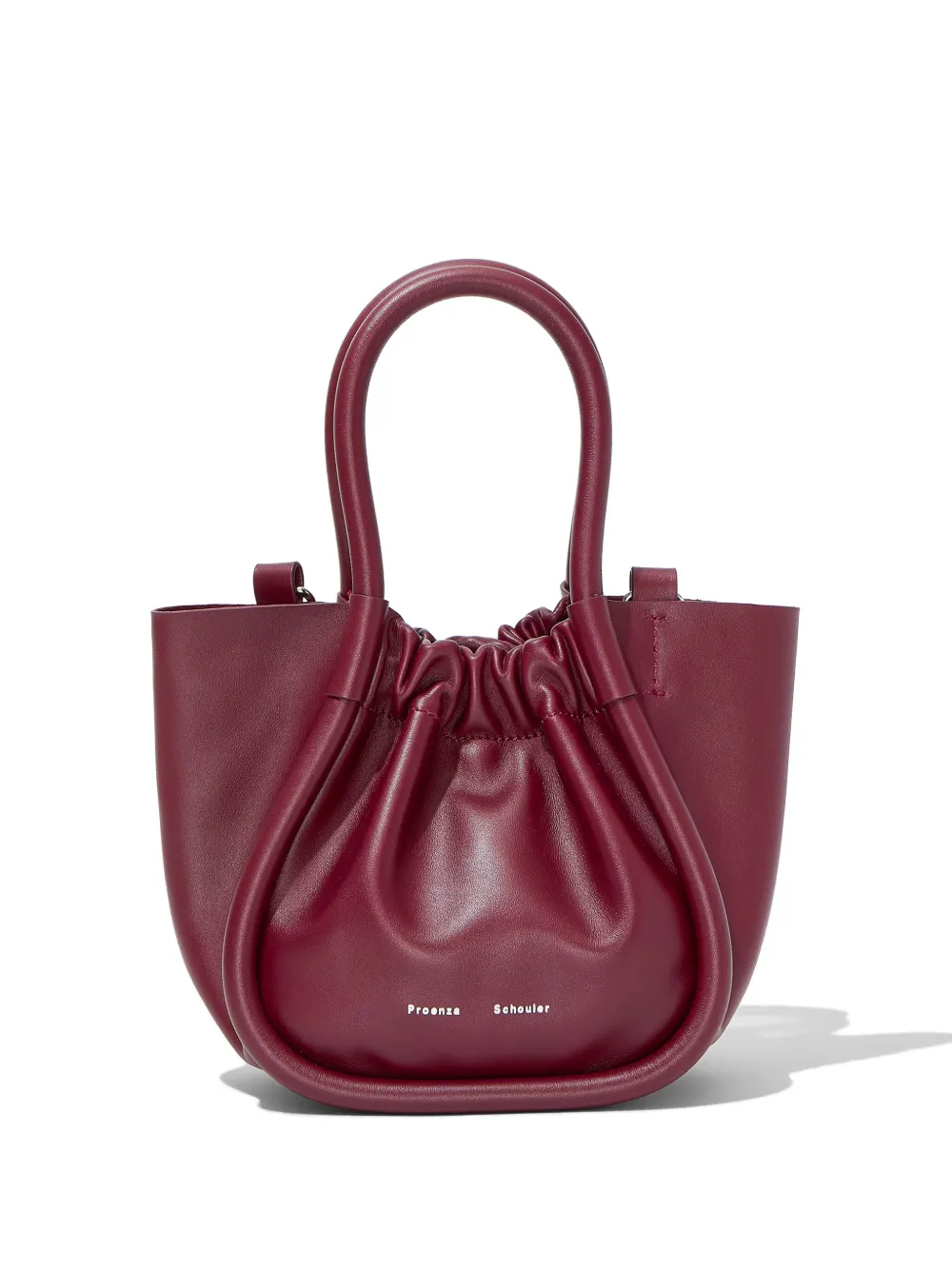 

Маленькая сумка-тоут со сборками Proenza Schouler, красный