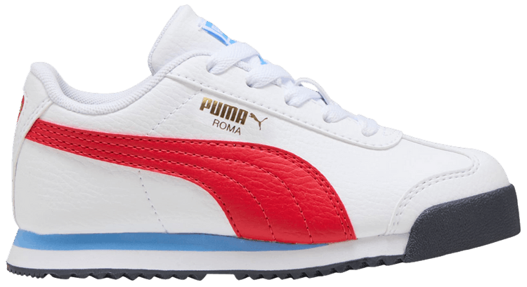 

Кроссовки Puma Roma 24 Standard Little Kid 'White Red Blue', белый