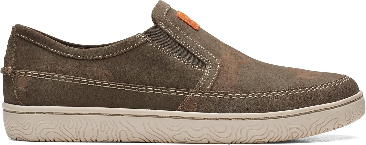 Мужские кроссовки Clarks Hodson Step, оливковый — фото 4