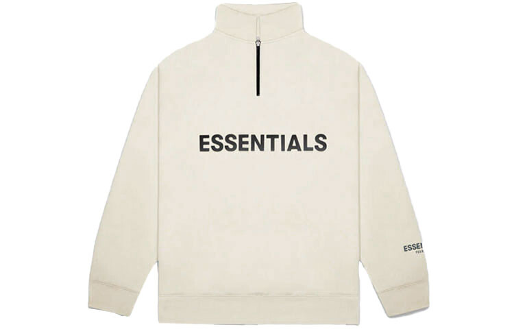 

Толстовка унисекс FW20 кремового цвета Fear Of God Essentials, кремовый